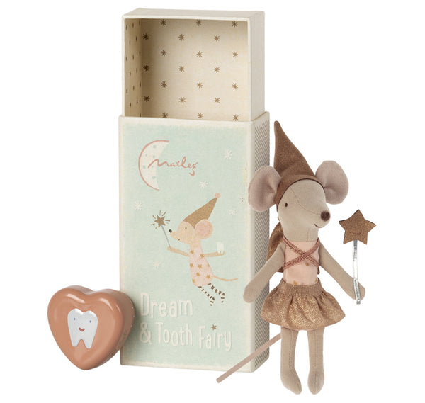 Maileg - Tooth Fairy Mouse Rose