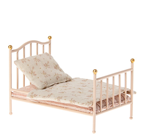 Maileg - Vintage Bed for Mouse rose