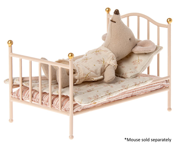 Maileg - Vintage Bed for Mouse rose