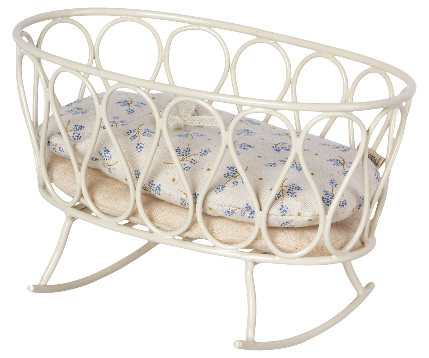 Maileg - Cradle with Sleeping Bag - Blue