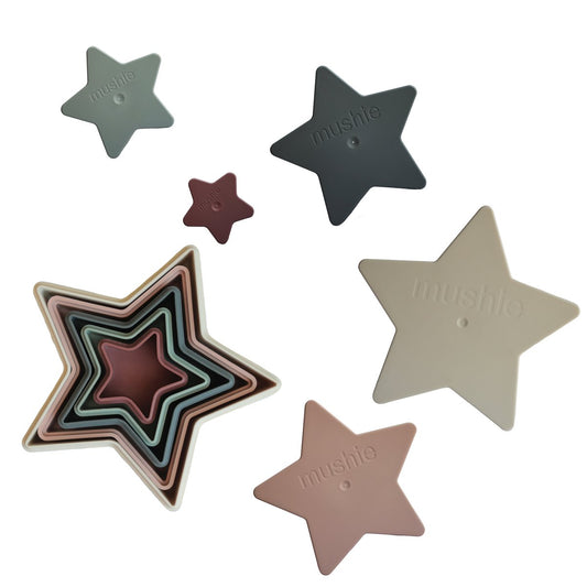 Mushie Nesting Star - Little Bambino Bear Perth