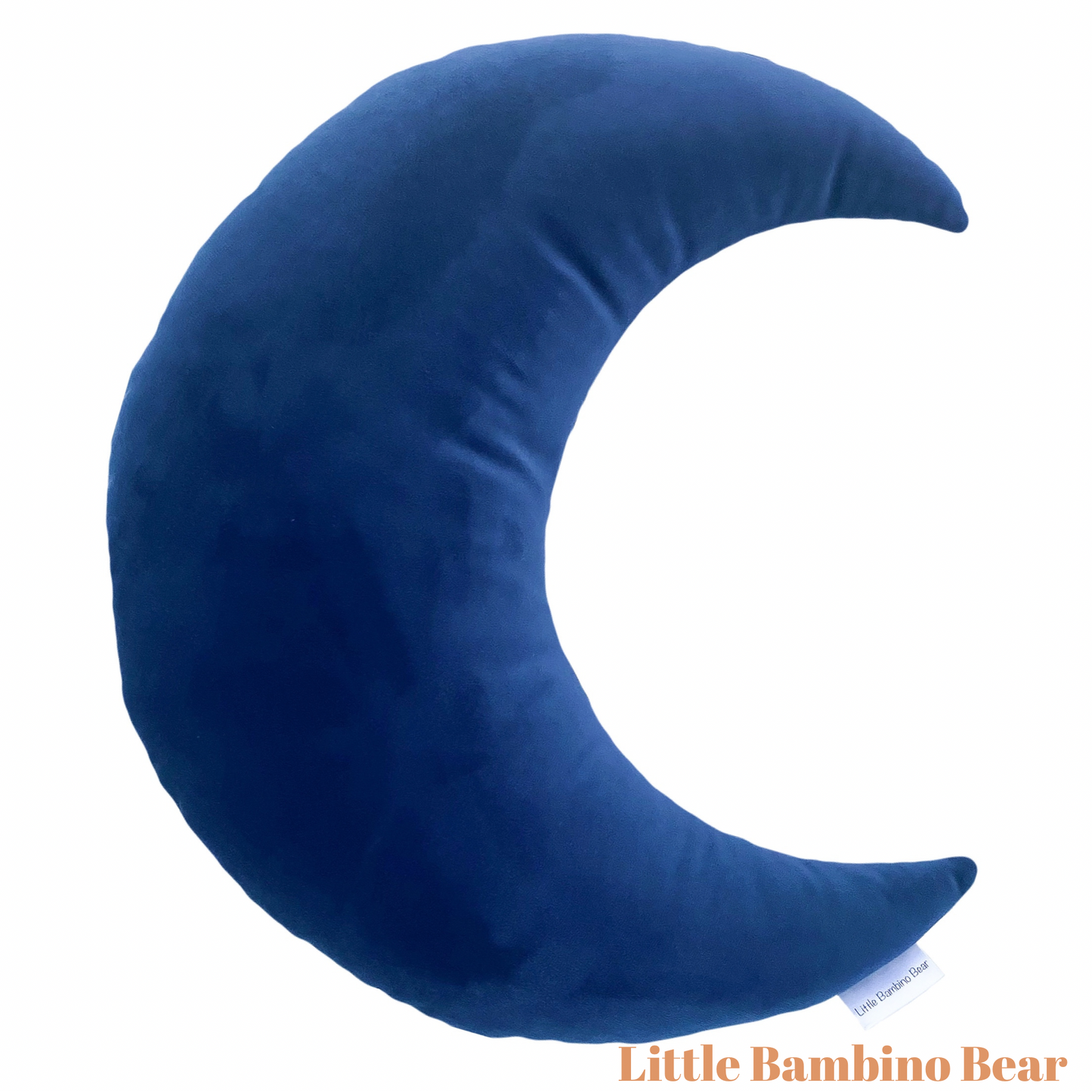 Velvet Moon Cushion - Navy