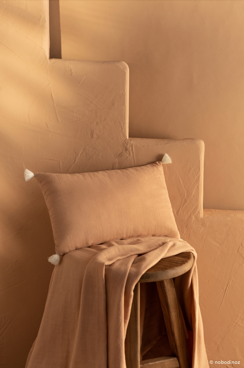 Nobodinoz Sublim Cushion • Nude
