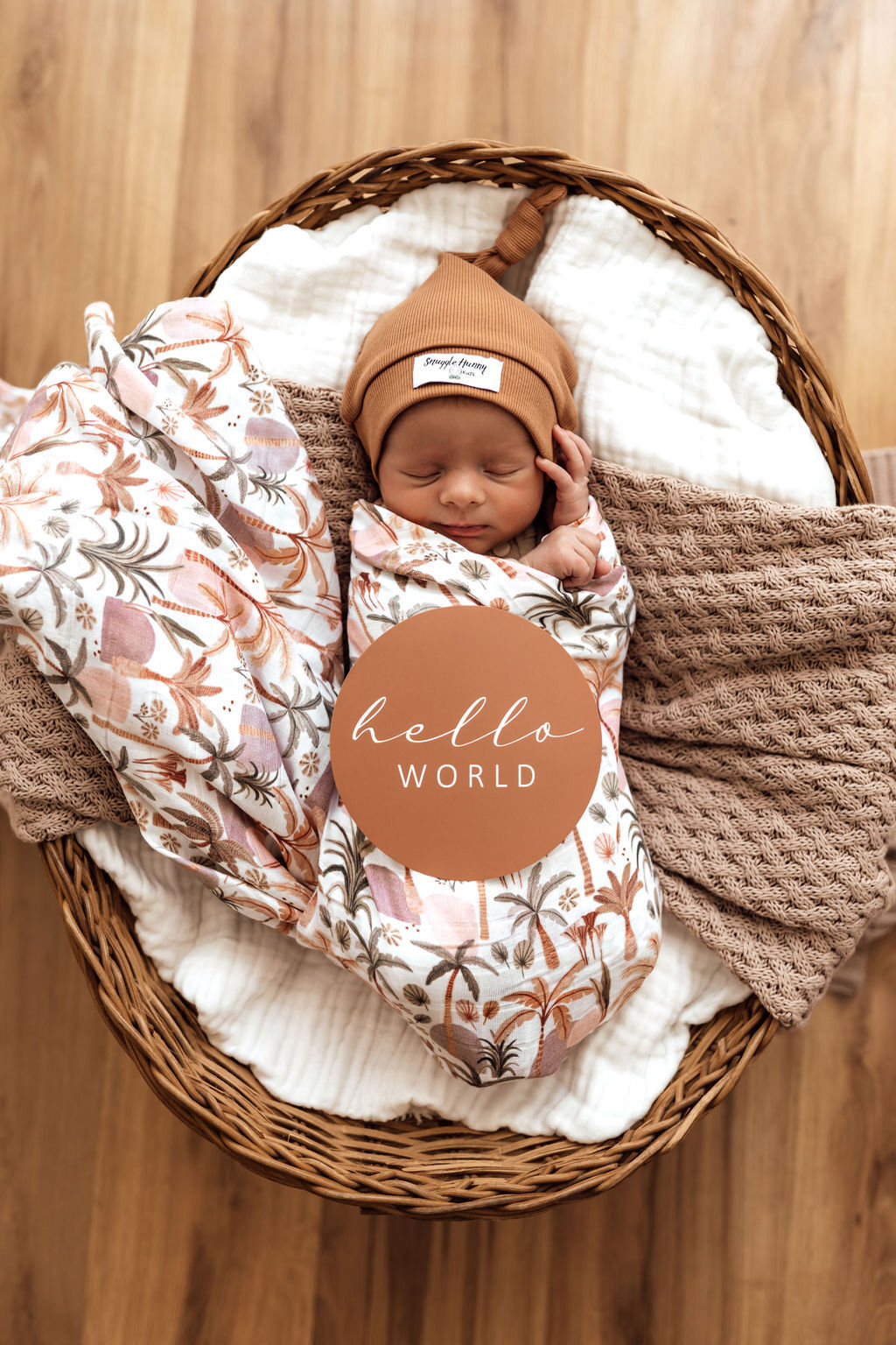 Snuggle Hunny Kids - Palm Springs and Hazelnut Milestone Cards
