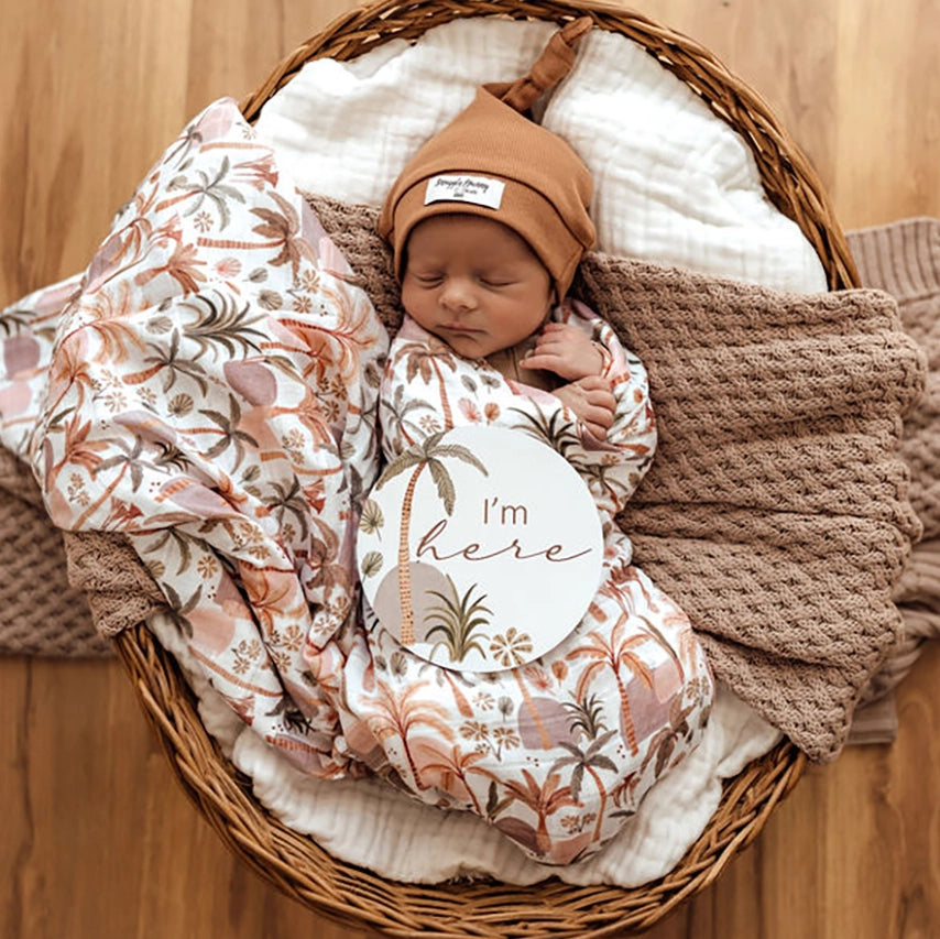 Snuggle Hunny Kids - Muslin Wrap - Palm Springs