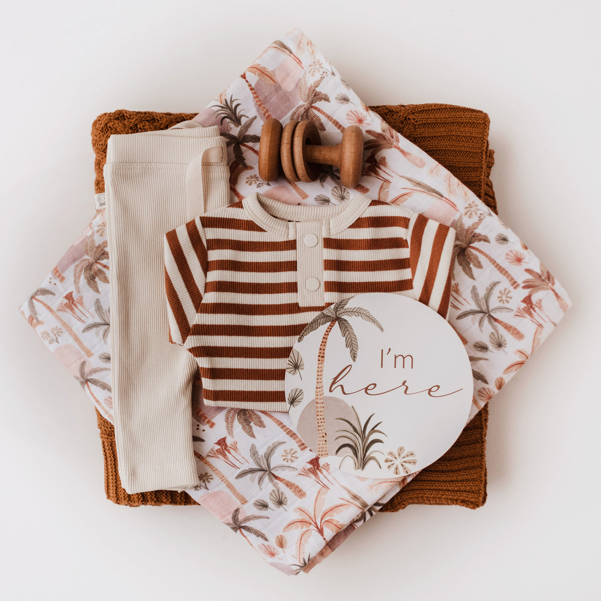 Snuggle Hunny Kids - Muslin Wrap - Palm Springs