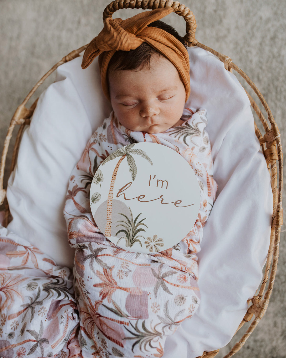Snuggle Hunny Kids - Muslin Wrap - Palm Springs