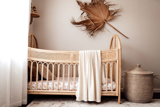 Fitted Cot Sheet - Paradise - Snuggle Hunny Kids