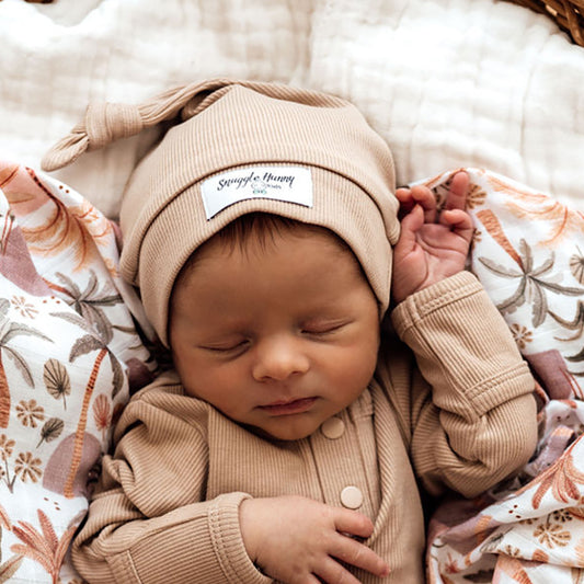 Snuggle Hunny Kids - Pebble Ribbed Knotted Beanie