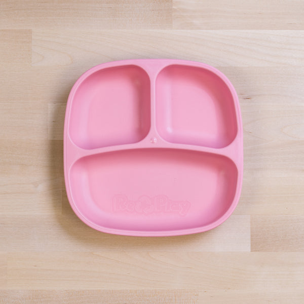 Re-Play Divided Plate - Baby Pink