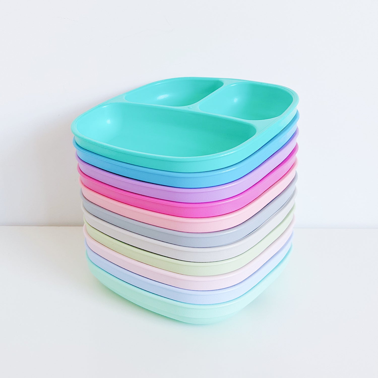 Re-Play Divided Plate | Little Bambino Bear stock