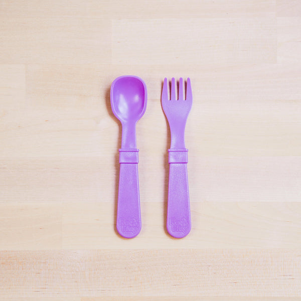 Re-Play Fork and Spoon - Purple