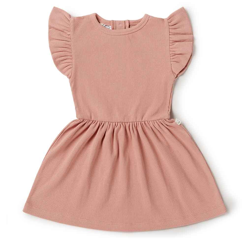 Snuggle Hunny Kids - Rose Organic Dress