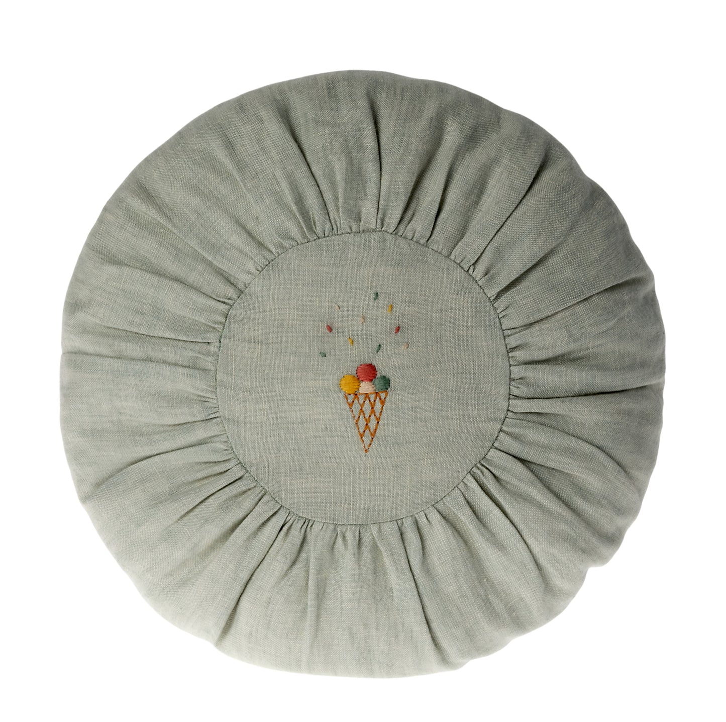 Round Mint Cushion - Small