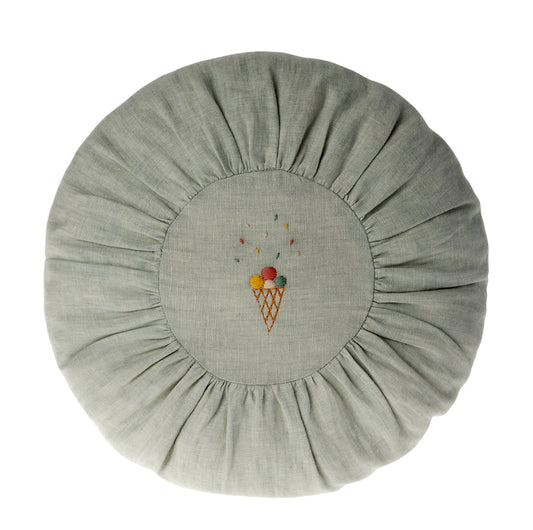 Round Mint Cushion - Small