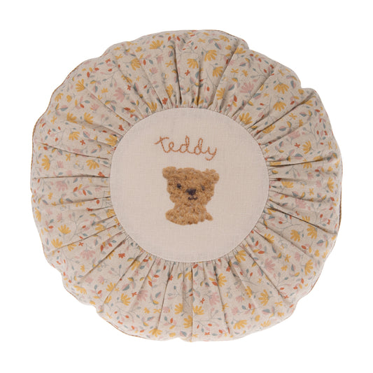 Round Teddy Flower Cushion - Small