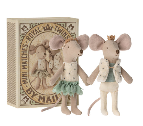 Maileg - Royal Twins Mice in Box
