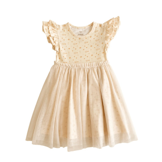India and Grace - Ruffle Tutu Dress - Christmas Star