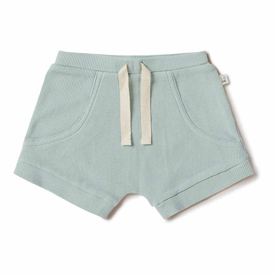 Snuggle Hunny Kids - Sage Organic Shorts