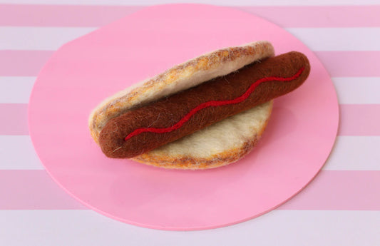 Juni Moon Felt Sausage in bread | Little Bambino Bear