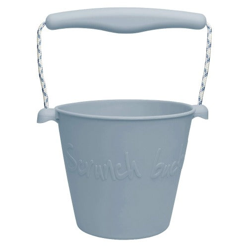 Duck Egg Blue Scrunch Bucket