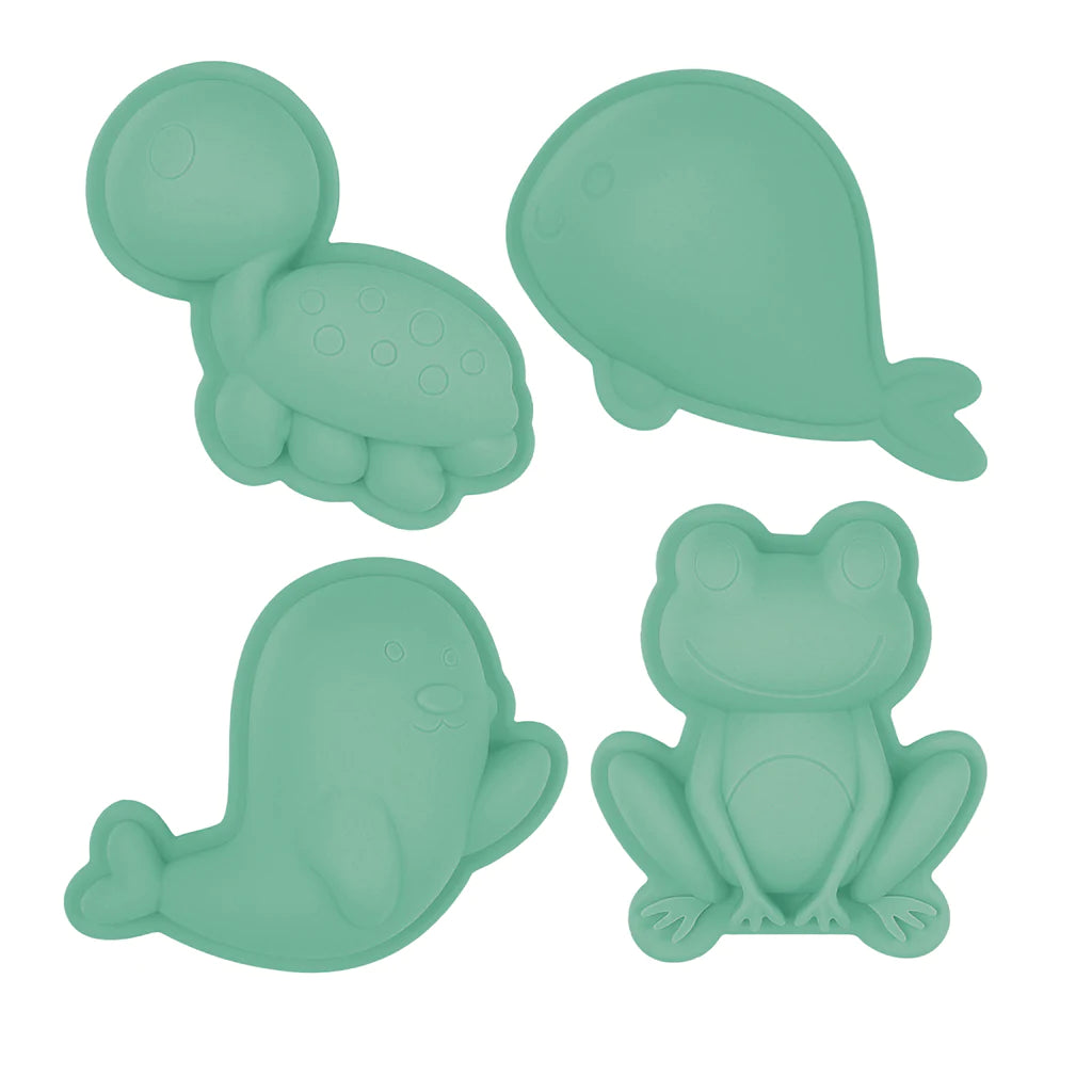 Scrunch Frog Moulds - Set of 4 - Mint