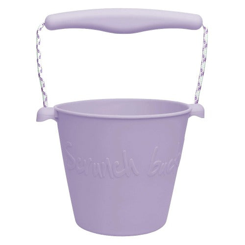 Light Dusty Purple Scrunch Bucket