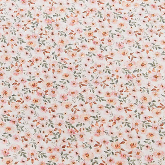 Snuggle Hunny Kids - Spring Floral Fitted Cot Sheet