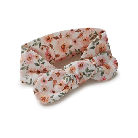 Snuggle Hunny Kids - Spring Floral Organic Topknot
