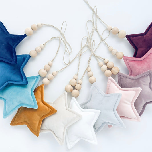 Beaded Star Wall Hanging - Little Bambino Bear