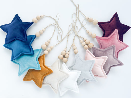 Beaded Star Wall Hanging - Little Bambino Bear