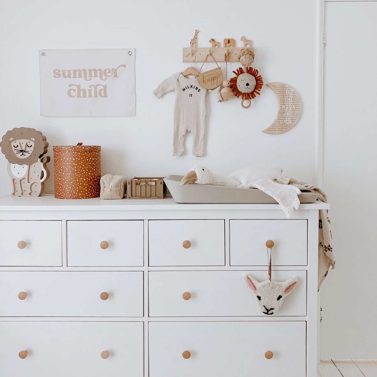 Leonie and the Leopard - Summer Child Wall Banner