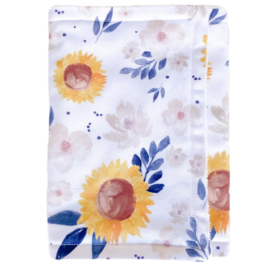 Sunflower Burp Cloth - Little Bambino Bear
