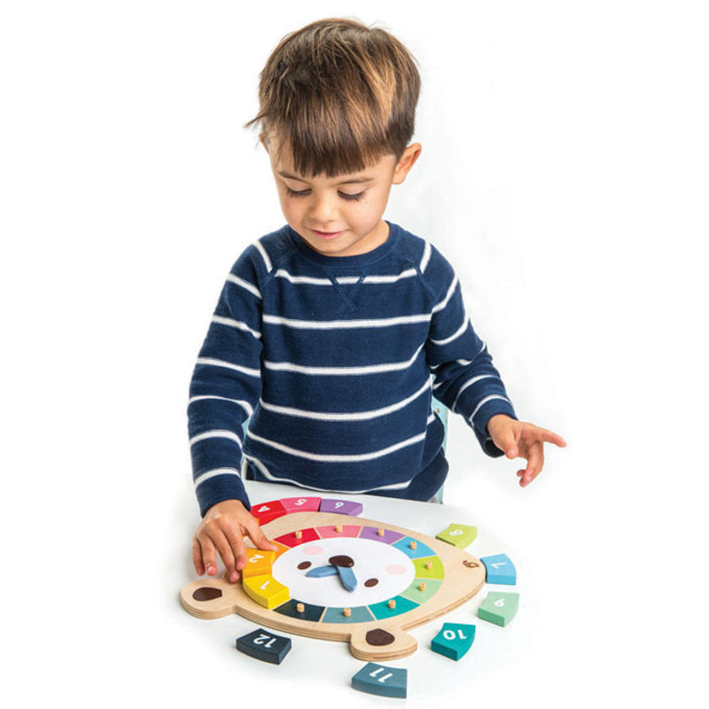 Tender Leaf Toys - Bear Colours Clock
