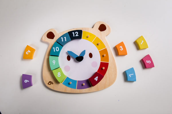 Tender Leaf Toys - Bear Colours Clock