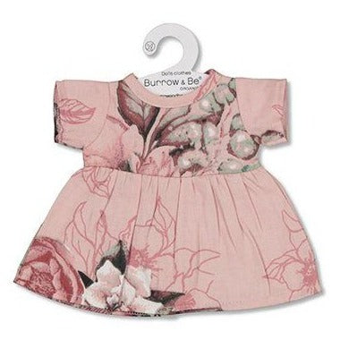 Burrow and Be Dolls Dress - Tropical Bouquet 38cm