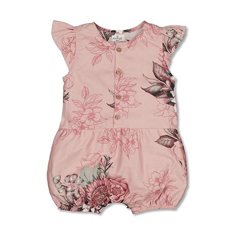 Burrow and Be Tropical Bouquet Romper 