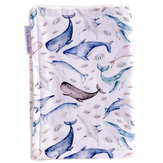 Premium Burp Cloth - Under the Sea - Little Bambino Bear
