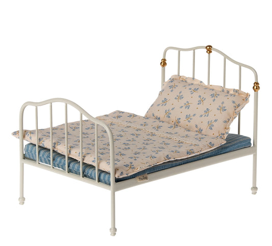 Maileg Vintage Double Mouse Bed off-white