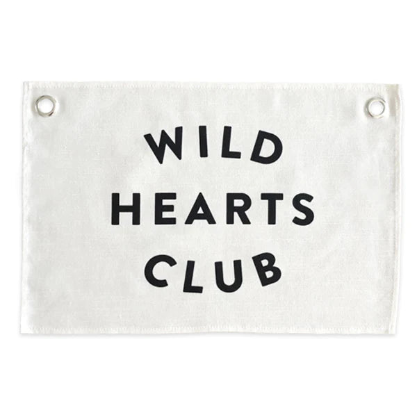 Leonie and the Leopard - Wild Hearts Club Wall Banner