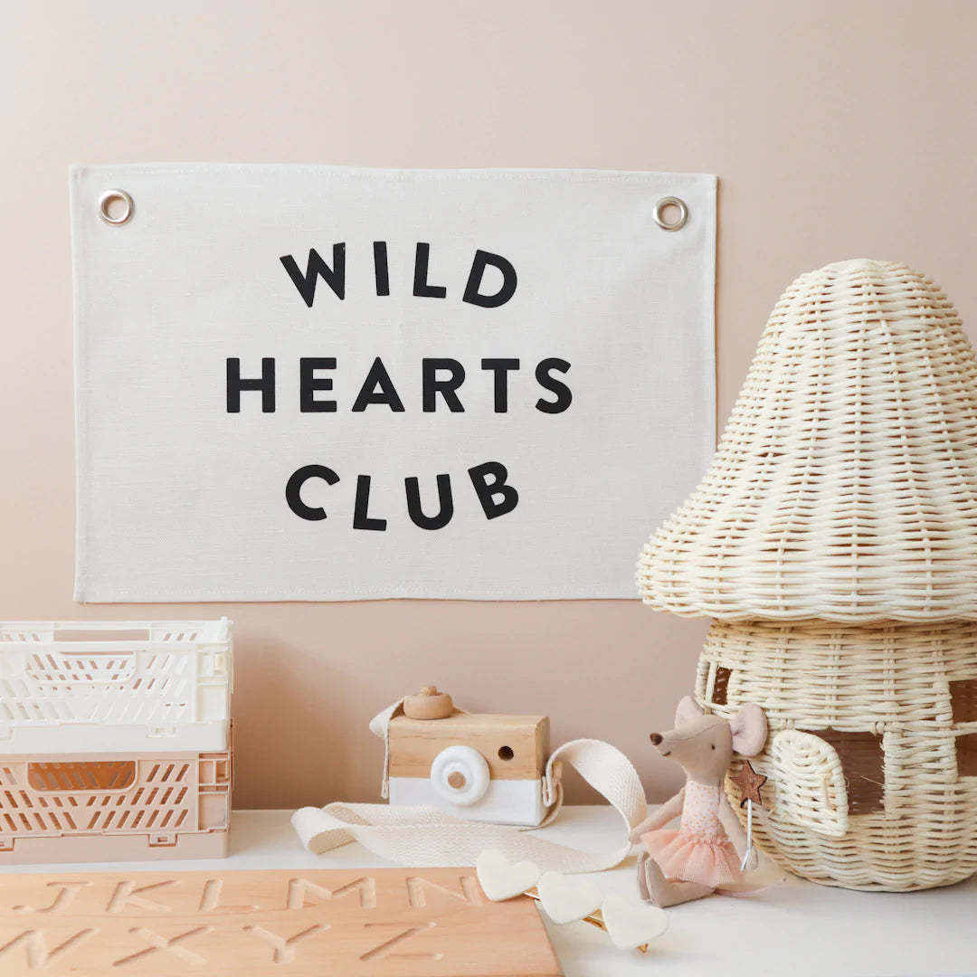 Leonie and the Leopard - Wild Hearts Club Wall Banner