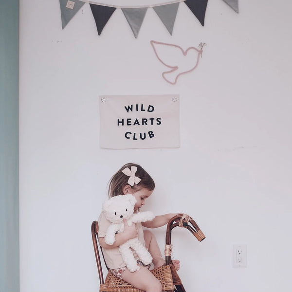 Leonie and the Leopard - Wild Hearts Club Wall Banner