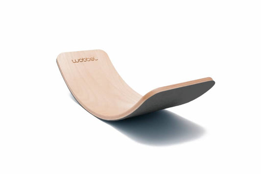 Wobbel Pro with Mouse Grey Felt - Little Bambino Bear