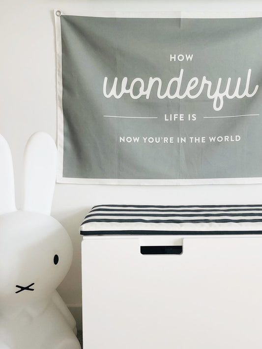Leonie and the Leopard  - Wonderful Wall Flag