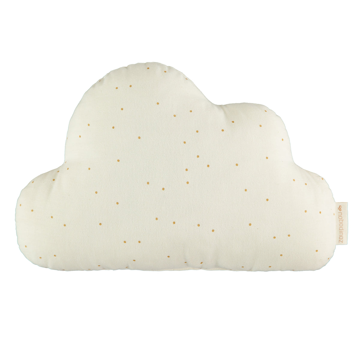Nobodinoz Cloud Cushion - Honey Sweet Dots Natural
