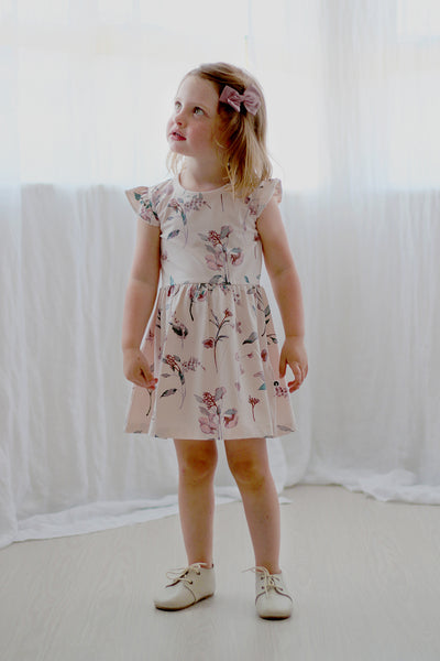 Florence Flutter Dress by Burrow and Be