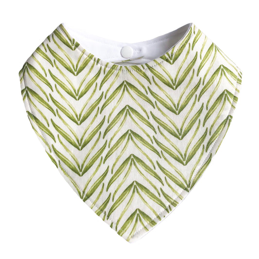 Baby Bib - Leaves - Little Bambino Bear