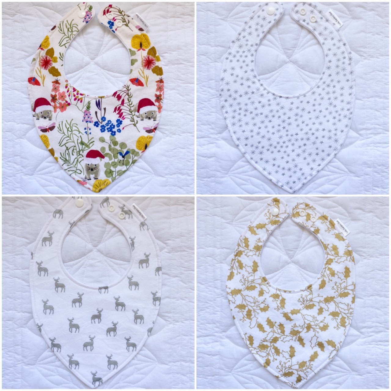 🎄 Christmas Bibs 🎄 - Little Bambino Bear
