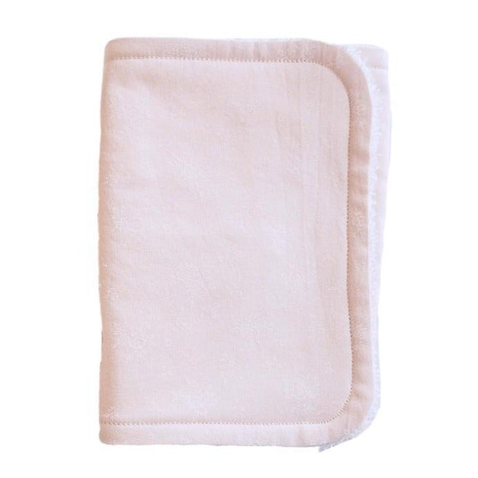 Blush Floral Burp Cloth - Little Bambino Bear