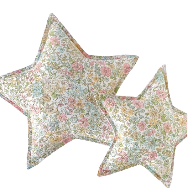 Liberty Floral Star Cushion | Little Bambino Bear